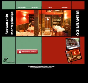web restaurante monteprincipe 2013