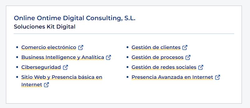 soluciones Kit Digital