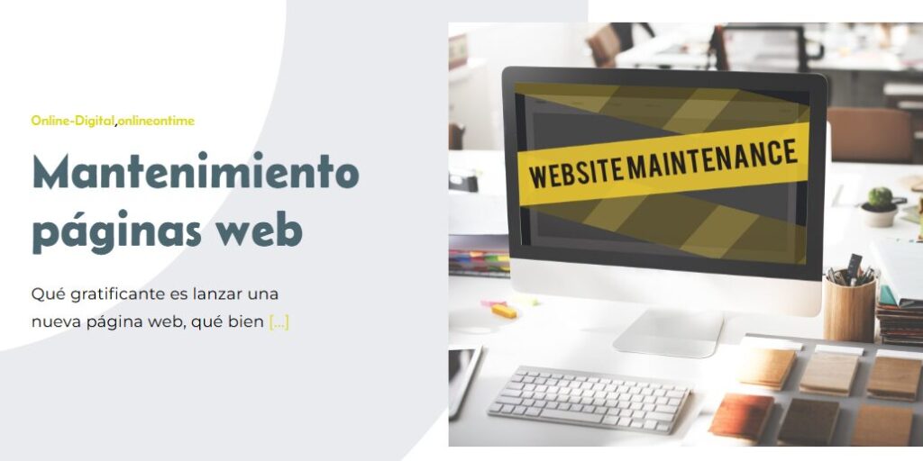 mantenimientoWEB