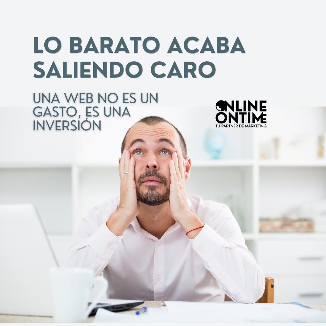 diseño web que vende por ONLINE ONTIME